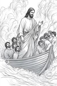 desenho biblico para colorir