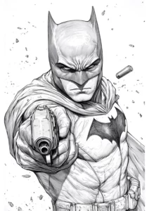 desenho do batman para colorir