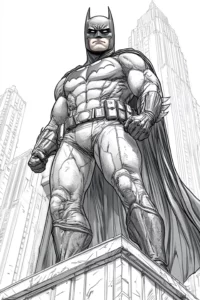 desenho do batman para colorir