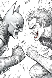 desenho do batman para colorir