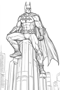 desenho do batman para colorir