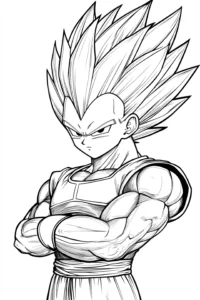 desenho do vegeta