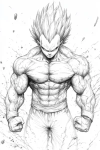 desenho do vegeta