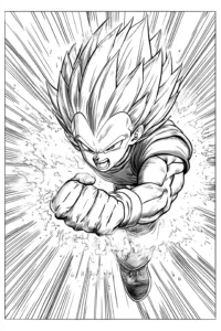 desenho do vegeta