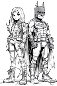 desenho para colorir batman