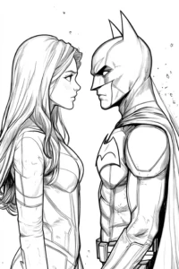desenho para colorir batman