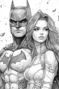 desenho para colorir batman