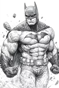 desenho para colorir batman