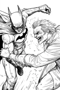 desenho para colorir batman