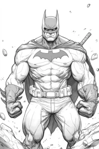 desenho para colorir batman