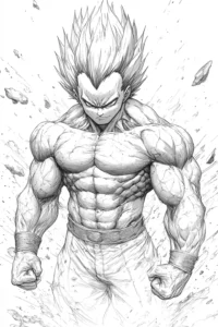 vegeta desenho