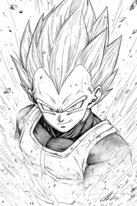 vegeta desenho