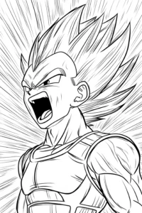 vegeta desenho