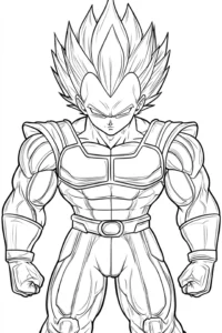 vegeta desenho