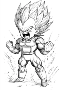 vegeta desenho