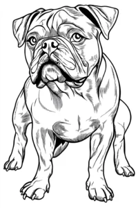 cachorro para colorir