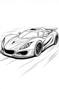 carros para colorir