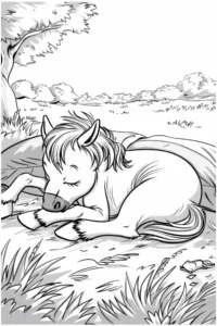 desenho cavalo
