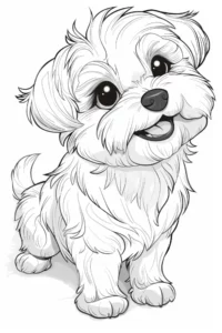 desenho de cachorrinho