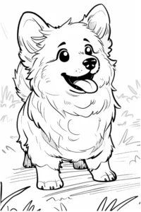 desenho de cachorro