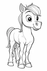 desenho de cavalinho para imprimir