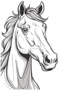desenho de cavalo