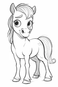 desenho de cavalo para imprimir