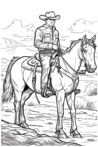 desenho de cavalos