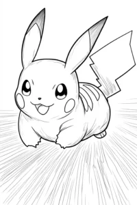 desenho de pikachu