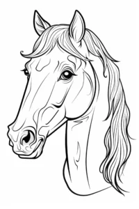 desenho de um cavalo
