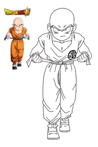 desenho do dragon ball para colorir