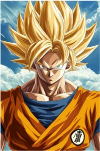 desenho do goku