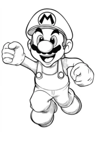 desenho do mario