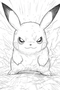 desenho do pikachu
