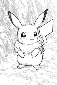 desenho do pikachu