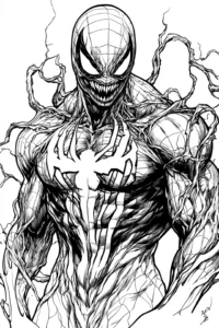 desenho do venom
