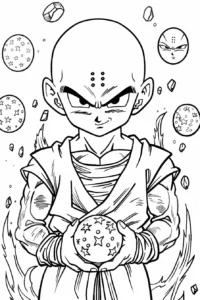 desenho dragon ball para colorir