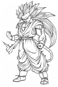 desenho dragon ball para colorir