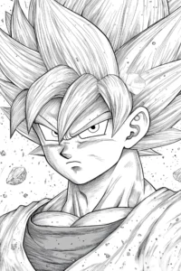 desenho goku