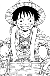 desenho one piece
