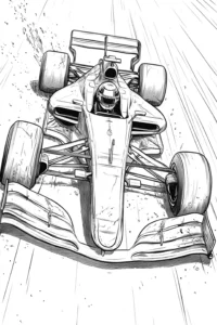 desenho para colorir carro