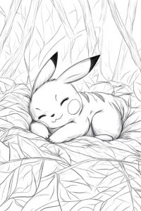 desenho pikachu