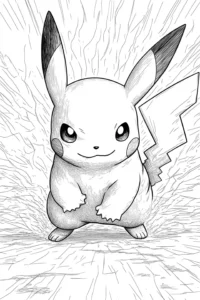 desenho pikachu