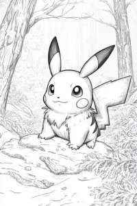 desenho pikachu