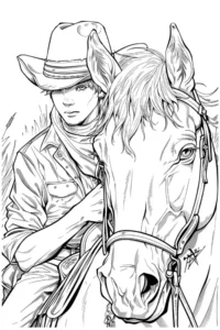 desenhos de cavalo para colorir