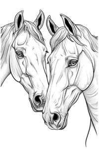 desenhos de cavalos para colorir