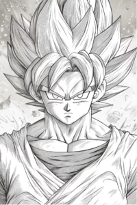 desenhos de goku