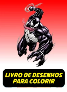 desenhos do venom para colorir