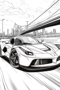 desenhos para colorir de carros