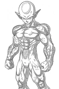 dragon ball z desenhos para colorir